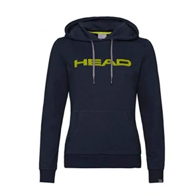 Afbeelding van HEAD Club Rosie vrouwen Hoodie W sche (1 Pack), donkerblauw/geel