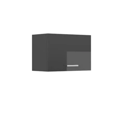 Afbeelding van Vicco Hangkast R Line, Antraciet Hoogglans/Antraciet, 60 cm Plat