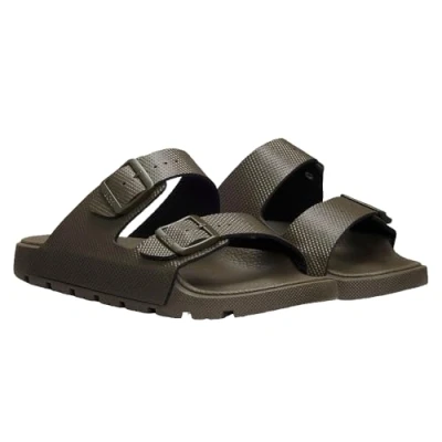 Afbeelding van BOSS Surfley Pantoffels, Heren, Maat: 41, Dark green Kunststof