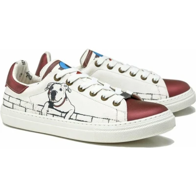 Afbeelding van GOBY Dog Schoenen Sneakers Hoge kwaliteit Handmade Meisjesprint Maat 39
