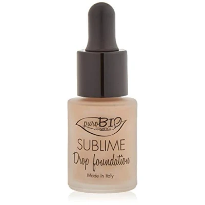 Afbeelding van PuroBio Sublime Drop Base Fluid Foundation, bestrijding van vuil, 15 ml, kleur 2