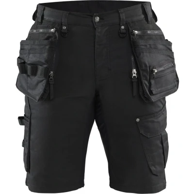 Afbeelding van Blaklader Short denim stretch X1900 1992 1141 Zwart/Zwart C54