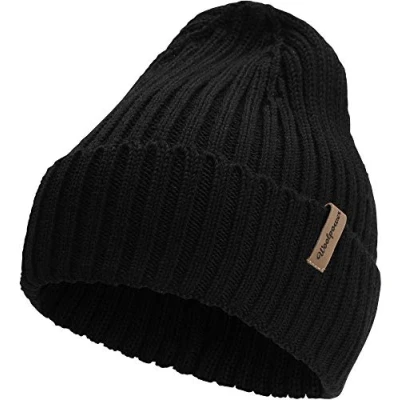 Afbeelding van Beanie Rib Zwart