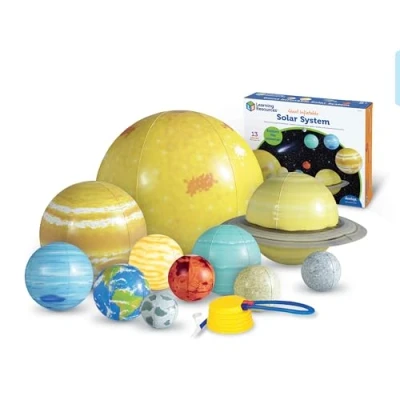 Afbeelding van Learning Resources Opblaasbaar zonnestelsel kit