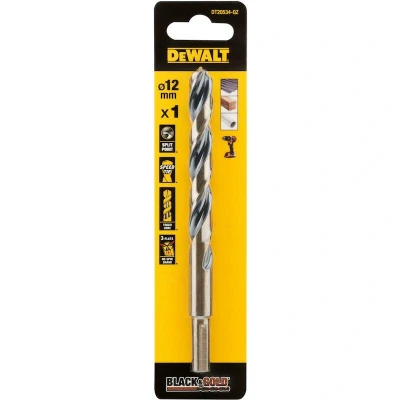 Afbeelding van DEWALT DT20534 QZ Black &amp; Gold metaalboor 12mm