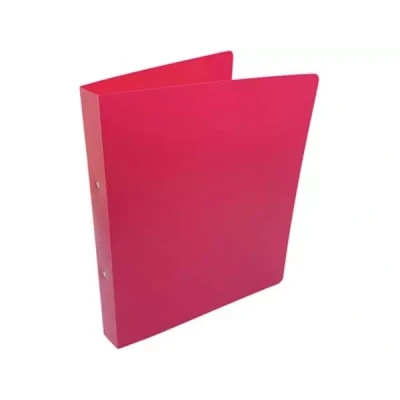 Afbeelding van Alpha ringmap, voor ft A4, uit PP, 2 ringen van 25 mm, roze ringmap