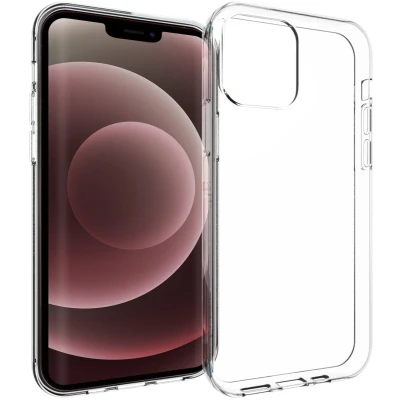 Afbeelding van Accezz Hoesje Geschikt voor iPhone 13 Pro Max Siliconen Clear Backcover Transparant