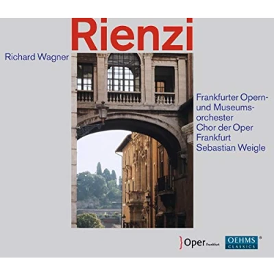 Afbeelding van Chor Der Oper Frankfurt, Frankfurter Opern Und Museumorchester, Sebastian Weigle Wagner: Rienzi (3 CD)