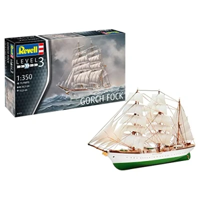 Afbeelding van Revell 05432 Gorch Fock Boot (bouwpakket) 1:350