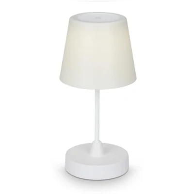 Afbeelding van Briloner Leuchten LED Buiten Tafellamp Touch 3W IP44 Draadloze Batterij wit Ø30cm