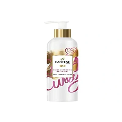 Afbeelding van Pantene Pro V Kapperscrème voor krullen met verzorgende beweging en hittebescherming, kokosolie, 235 ml