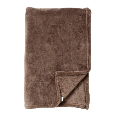 Afbeelding van Dutch Decor HARVEY Plaid 150x200 cm superzachte deken van fleece Driftwood taupe