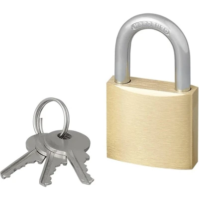Afbeelding van Pro Plus Hangslot Messing 30 mm Inclusief 3 Sleutels