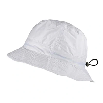 Afbeelding van TOUTACOO, Regenhoed, Rain Bob Verstelbaar Nylon Look, 06 Wit/ M L,