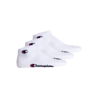 Afbeelding van Champion Unisex 3ER Packquarter Basic LOGO Sokken, Maat: 35 38, Weiß