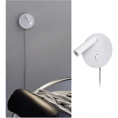 Afbeelding van Paulmann Tabari 78917 LED wandlamp 3.2 W Wit, Chroom