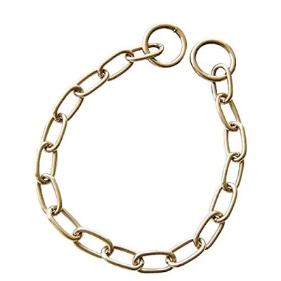 Afbeelding van Hondenhalsband Hs Sprenger Koper 3 mm Schakels Halflang (39 cm)