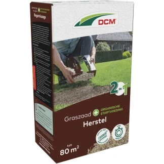 Afbeelding van Graszaad herstel DCM 80 m² (Meststof, Strooidoos, 1.2 kg)
