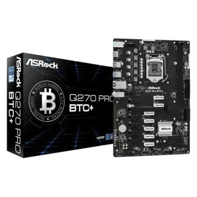 Image de Asrock Q270 Pro BTC+ Intel LGA 1151 (Emplacement H4) ATX