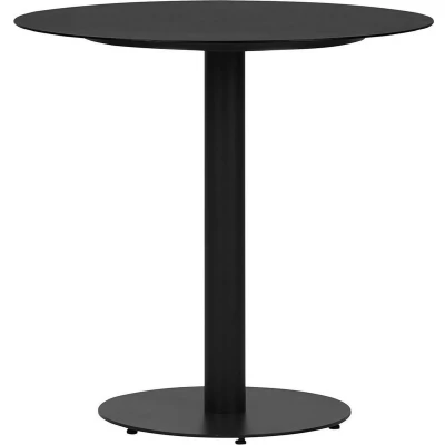 Afbeelding van Lisomme Sieb metalen tuintafel zwart Ø70 x 72 cm