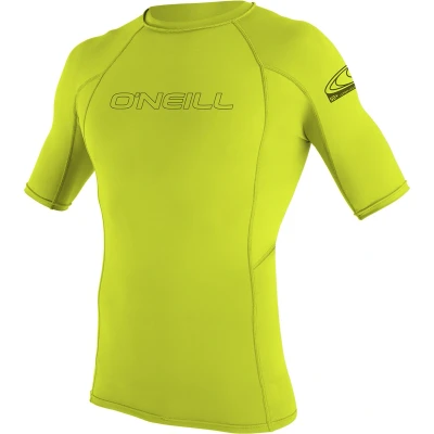 Afbeelding van O&#039;Neill UV shirt voor heren met korte mouwen groengeel (lime) maat L