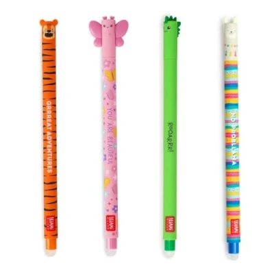 Afbeelding van Legami Uitwisbare Pen VLINDER BUTTERFLY Navulbaar Back to School Inktkleur Roze