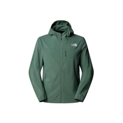 Afbeelding van The North Face Nimble Hoodie Windjack, Heren, Maat: XXL, Duck green