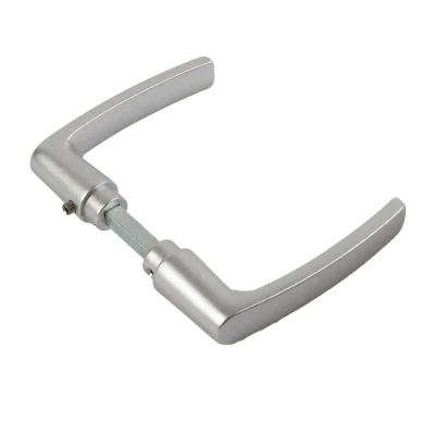 Afbeelding van Ami Deurkruk Blokmodel 110x48mm aluminium F 1 62 69mm deurdikte