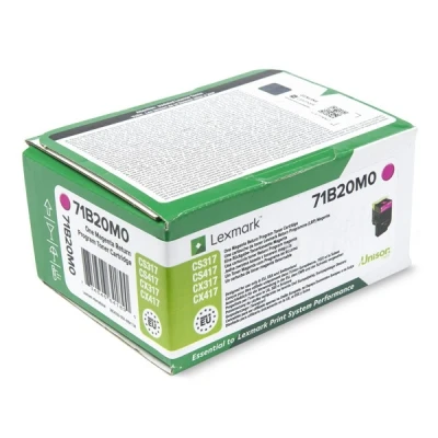 Image de Lexmark X317 Magenta original cartouche de toner LCCP LRP pour CS317dn CS417dn CS517de CX317dn CX417de