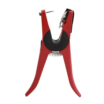 Afbeelding van Ear label clip voor koeien, schapen, geiten, boerderijdieren, rood