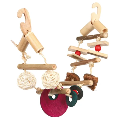 Afbeelding van Trixie Hangbrug Vogelspeelgoed 45 cm Multi Color