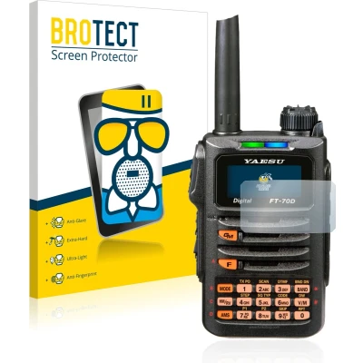 Afbeelding van BROTECT Screenprotector voor Yaesu FT 70DR Folie Beschermfolie Beschermglas matte