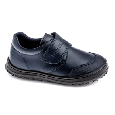 Afbeelding van Pablosky Baskets unisexes Leader Tech avec fermeture adhérente, bleu, 36 EU