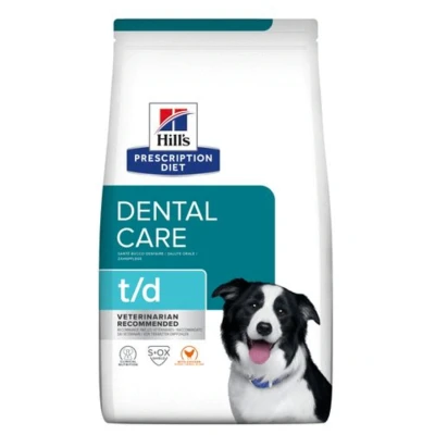 Afbeelding van Hill&#039;s Prescription Diet T/D Dental Care Zak Kip Hondenvoer 10 kg