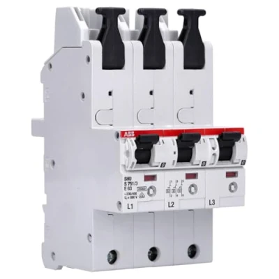 Afbeelding van ABB 2CDS781001R4632 S751 E63 Zekeringautomaat 3 polig 63 A