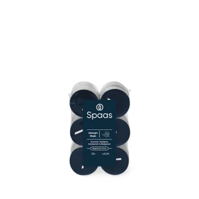 Afbeelding van Spaas 12 geurkaarsen 4,5 uur Midnight Magic