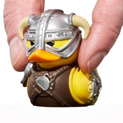Afbeelding van TUBBZ Dovakhiin Mini eendenfiguur om te verzamelen van vinyl, officieel Skyrim product, fantastische videogames en pc