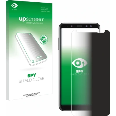 Afbeelding van upscreen privacy screenprotector voor Samsung Galaxy A8 2018 Folie Beschermfolie Blauwlichtfilter