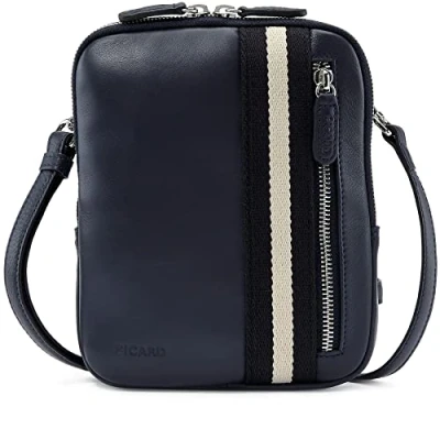 Afbeelding van Picard Torrino Schoudertas, Heren, Maat: One Size, Dark blue