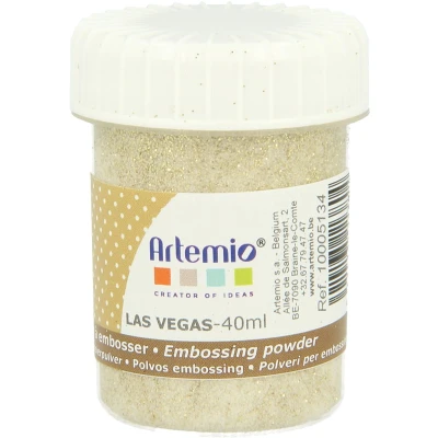 Afbeelding van Relief poeder Las Vegas transparant 40 ml Artemio