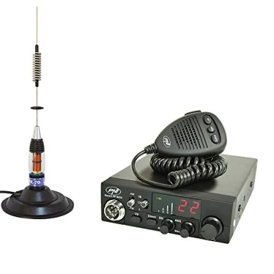 Image de Radio CB PNI ESCORT HP 8024 et antenne ML70 avec aimant