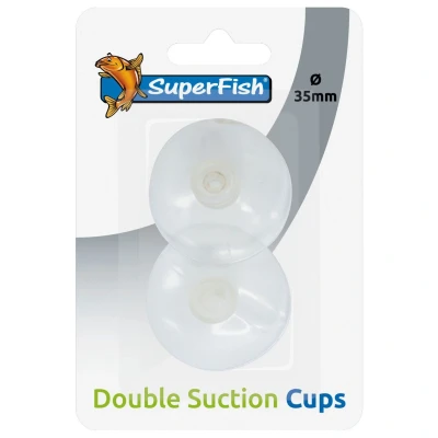 Afbeelding van Superfish Dubbele Zuignap Aquarium Toebehoren 35 mm 2 stuks