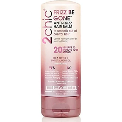 Afbeelding van Giovanni Cosmetics 2chic® Frizz Be Gone Shea Butter &amp; Sweet Almond Oil Anti Hair Balm 147 ml