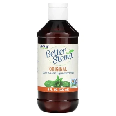 Afbeelding van Now Foods Better Stevia Liquid 237ml Original