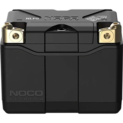 Image de NOCO Lithium NLP5, Groupe 5, Batterie de Moto 250A, au 12V 2Ah avec BMS Dynamique pour Motos, Quad et Scooters