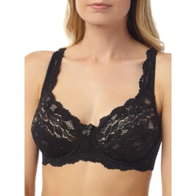 Afbeelding van Marlon Sarah Lace Underwired Bra Damesbeha (1 stuk), zwart.