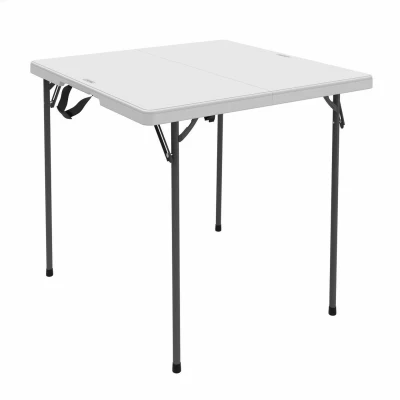 Afbeelding van Vouwtafel Lifetime Wit Vierkant Staal Plastic 94 x 74 cm
