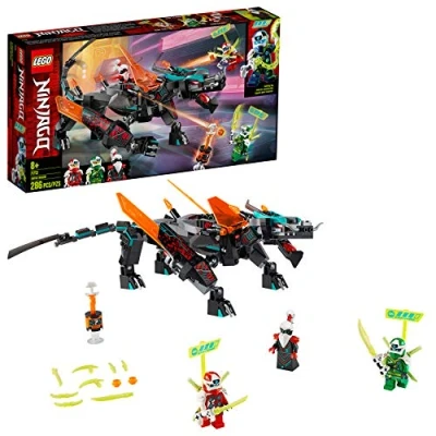 Afbeelding van LEGO Ninjago, De draak van het rijk, bouwset met 3 figuren, Ninja speelgoed voor kinderen, 286 delen, 71713