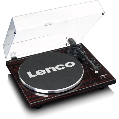Afbeelding van Lenco LBT 189WA Platenspeler met Bluetooth® transmissie, donkerbruin Walnut