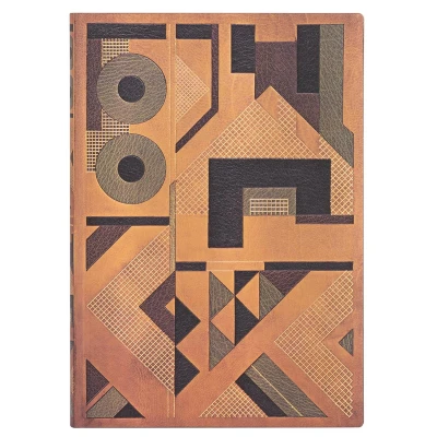 Afbeelding van Notitieboek Flexis Paperblanks Moutarde Midi Gelinieerd